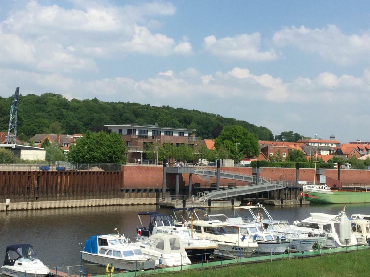 Ferienwohnungen Hafenblick Boizenburg Esterno foto